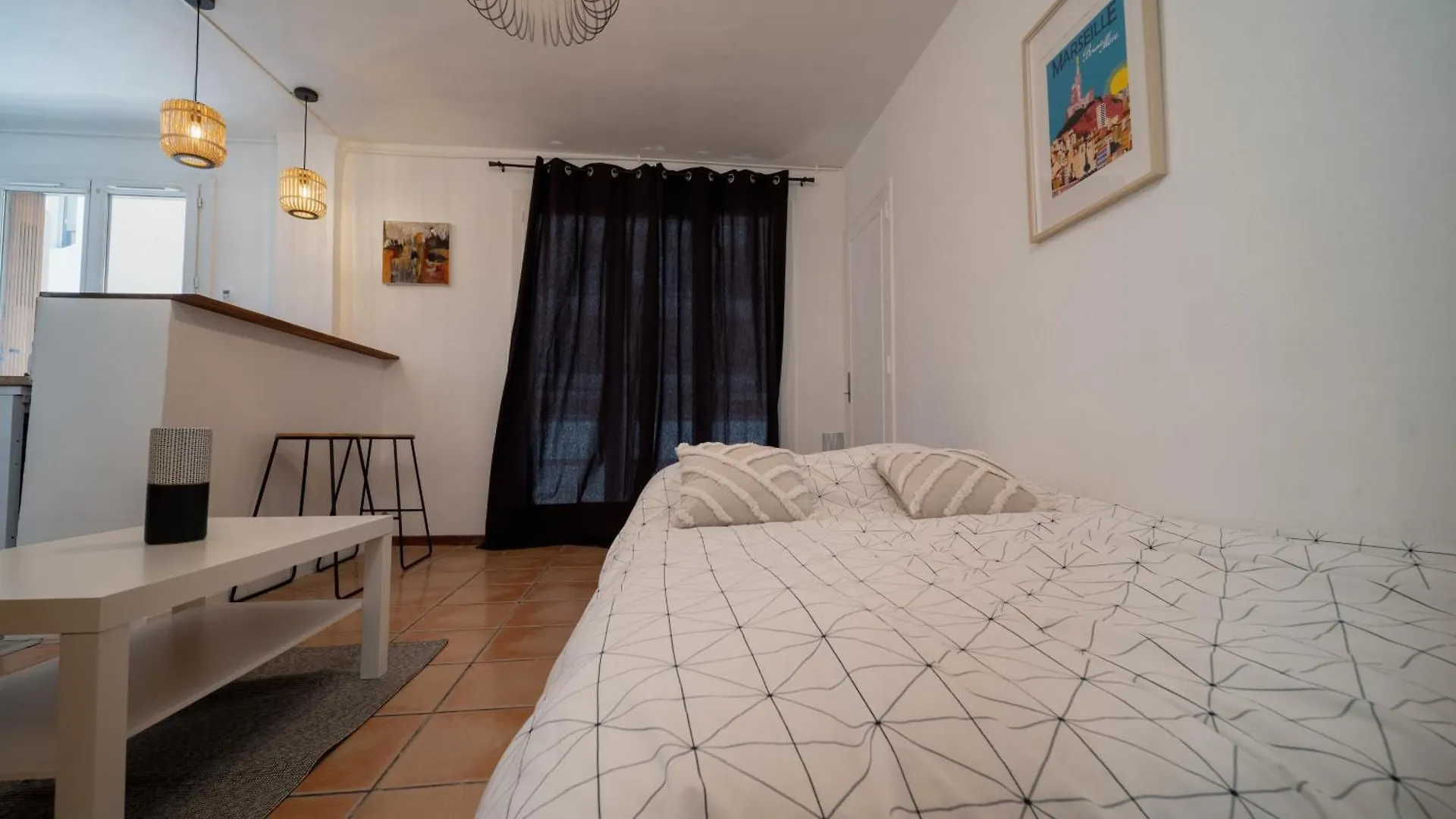 Apartmán Appartement Climatise Avec Parking 4 Couchages A 5Min A Pieds De La Gare St Charles Marseille Francie